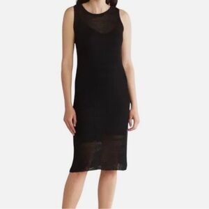 Stitch drop crochet maxi dress